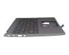 6B.A6XN7.008 Original Acer Tastatur inkl. Topcase DE (deutsch) dunkelgrau/grau