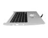 6B.AUEN7.019 Original Acer Tastatur inkl. Topcase CH (schweiz) schwarz/silber