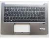 Acer 6B.HJEN8.001 Tastatur grau mit Topcase US international mit Backlight
