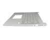 6B.HR0N8.029 Original Acer Tastatur inkl. Topcase CH (schweiz) silber/silber mit Backlight