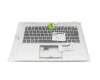 6B.KF2N2.014 Original Acer Tastatur inkl. Topcase DE (deutsch) schwarz/silber mit Backlight