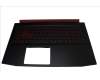 Acer 6B.Q2SN2.001 Tastatur IMR.schwarz.1050 mit Topcase US international mit Backlight