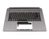 6B.QFQN2.014 Original Acer Tastatur inkl. Topcase DE (deutsch) schwarz/anthrazit mit Backlight