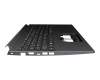 6B.QHDN2.014 Original Acer Tastatur inkl. Topcase DE (deutsch) schwarz/schwarz mit Backlight