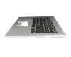 6BA2KN2014 Original Acer Tastatur inkl. Topcase DE (deutsch) schwarz/silber