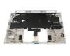 6BC5SN7011 Original Acer Tastatur inkl. Topcase DE (deutsch) weiß/weiß mit Backlight (ohne Stiftfach)