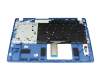 6BHS6N2014 Original Acer Tastatur inkl. Topcase DE (deutsch) schwarz/blau