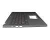 6BKT4N8020 Original Acer Tastatur inkl. Topcase DE (deutsch) silber/silber mit Backlight
