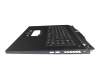 6BQKRN7011 Original Acer Tastatur inkl. Topcase DE (deutsch) schwarz/schwarz mit Backlight