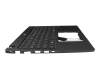 6BVJ5N4008 Original Acer Tastatur inkl. Topcase DE (deutsch) schwarz/schwarz mit Backlight