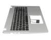71NGS1BO012 Original Compal Tastatur inkl. Topcase DE (deutsch) schwarz/silber mit Backlight