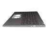 71NM1JBO021 Original Compal Tastatur inkl. Topcase DE (deutsch) grau/grau mit Backlight