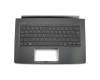 73100001KA01 Original Acer Tastatur inkl. Topcase DE (deutsch) schwarz/schwarz mit Backlight
