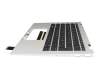 7H2370 Original HP Tastatur inkl. Topcase DE (deutsch) schwarz/silber mit Backlight