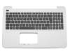 90NB09A2-R31GE0 Original Asus Tastatur inkl. Topcase DE (deutsch) schwarz/silber