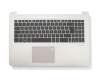 90NB0FL1-R32GE0 Original Asus Tastatur inkl. Topcase DE (deutsch) schwarz/silber mit Backlight und Fingerprint