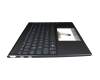 90NB0SL1-R30GE1 Original Asus Tastatur inkl. Topcase DE (deutsch) grau/grau mit Backlight