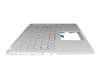 90NB0SR2-R32GE0 Original Asus Tastatur inkl. Topcase DE (deutsch) silber/silber