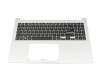 90NB0ZA2-R30GE0 Original Asus Tastatur inkl. Topcase DE (deutsch) schwarz/silber