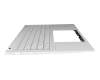 90NB14C3-R31GE0 Original Asus Tastatur inkl. Topcase DE (deutsch) silber/silber mit Backlight