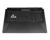90NR03K1-R32GE0 Original Asus Tastatur inkl. Topcase DE (deutsch) schwarz/transparent/schwarz mit Backlight