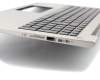9Z.N8BBU.H0G Original DFE Tastatur inkl. Topcase DE (deutsch) schwarz/silber mit Backlight