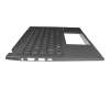 9Z.NFKBU.G0G Original Darfon Tastatur inkl. Topcase DE (deutsch) grau/grau mit Backlight B-Ware