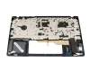 9ZNJ2BNT0G Original Darfon Tastatur inkl. Topcase DE (deutsch) grau/grau mit Backlight