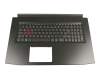 ACM16B66D0 Original Acer Tastatur inkl. Topcase DE (deutsch) schwarz/schwarz mit Backlight (GeForce 1050)