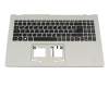 ACM16P6/6D0 Original Acer Tastatur inkl. Topcase DE (deutsch) schwarz/grau mit Backlight