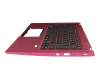 ACM16P7/6D0 Original Acer Tastatur inkl. Topcase DE (deutsch) schwarz/rot mit Backlight