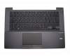 AENJAG00010 Original Quanta Tastatur inkl. Topcase DE (deutsch) schwarz/anthrazit mit Backlight