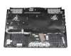 AENJFG00010 Original Quanta Tastatur inkl. Topcase DE (deutsch) schwarz/transparent/schwarz mit Backlight