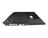 AEZBJG02013 Original Acer Tastatur inkl. Topcase DE (deutsch) schwarz/schwarz mit Backlight