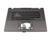 AEZBRG00010 Original Acer Tastatur inkl. Topcase DE (deutsch) schwarz/weiß/grau mit Backlight