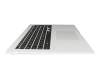 AFP76395305 Original LG Tastatur inkl. Topcase DE (deutsch) schwarz/silber mit Backlight