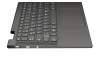 AM1FG000100 Original Lenovo Tastatur inkl. Topcase DE (deutsch) grau/grau mit Backlight