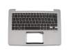 AMS16A96E0J528 Original Asus Tastatur inkl. Topcase SP (spanisch) schwarz/silber mit Backlight