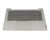 AP2XD000100 Original Lenovo Tastatur inkl. Topcase US (englisch) grau/grau mit Backlight