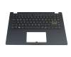 APIA0KNB0-212PGE00 Original Asus Tastatur inkl. Topcase DE (deutsch) schwarz/schwarz