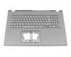 Acer Aspire 17 (A17-51GM) Original Tastatur inkl. Topcase DE (deutsch) grau/grau mit Backlight