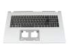 Acer Aspire 3 (A317-54) Original Tastatur inkl. Topcase DE (deutsch) schwarz/silber