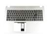 Acer Aspire 5 (A515-52K) Original Tastatur inkl. Topcase DE (deutsch) schwarz/silber