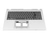 Acer Aspire Go 15 (AG15-71P) Original Tastatur inkl. Topcase DE (deutsch) schwarz/silber (mit Sondertaste)