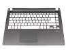 Acer Aspire M5-481TG Original Gehäuse Oberseite silber