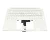 Acer ConceptD 3 (CC314-72) Original Tastatur inkl. Topcase DE (deutsch) weiß/weiß mit Backlight (mit Stiftfach)