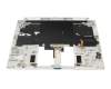 Acer ConceptD 3 Ezel (CC314-72G) Original Tastatur inkl. Topcase DE (deutsch) weiß/weiß mit Backlight (mit Stiftfach)