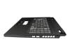 Acer Nitro 17 (AN17-51) Original Tastatur inkl. Topcase DE (deutsch) schwarz/weiß/schwarz mit Backlight