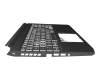 Acer Nitro 5 (AN515-45) Original Tastatur inkl. Topcase DE (deutsch) schwarz/weiß/schwarz mit Backlight