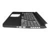 Acer Nitro 5 (AN515-45) Original Tastatur inkl. Topcase DE (deutsch) schwarz/weiß/schwarz mit Backlight